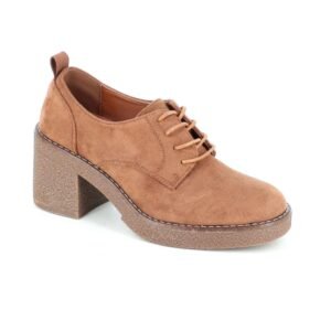 TasosShoes B Soft 2376 9 Gynaikeia Anatomika Loafers Se Kafe Chroma 