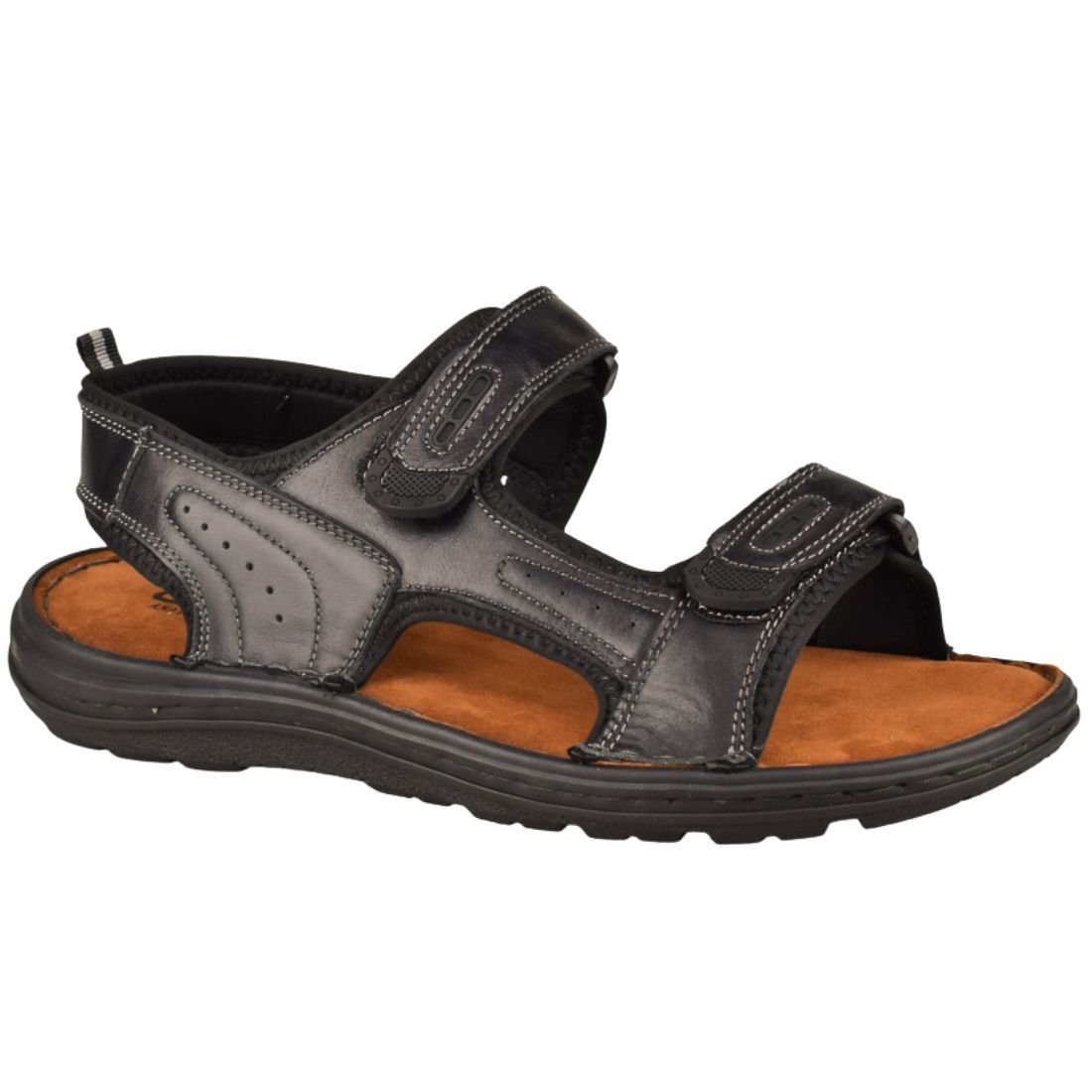 TasosShoes_Aerostep_anatomic_365118_Andrika_dermatina_pedila_mayro