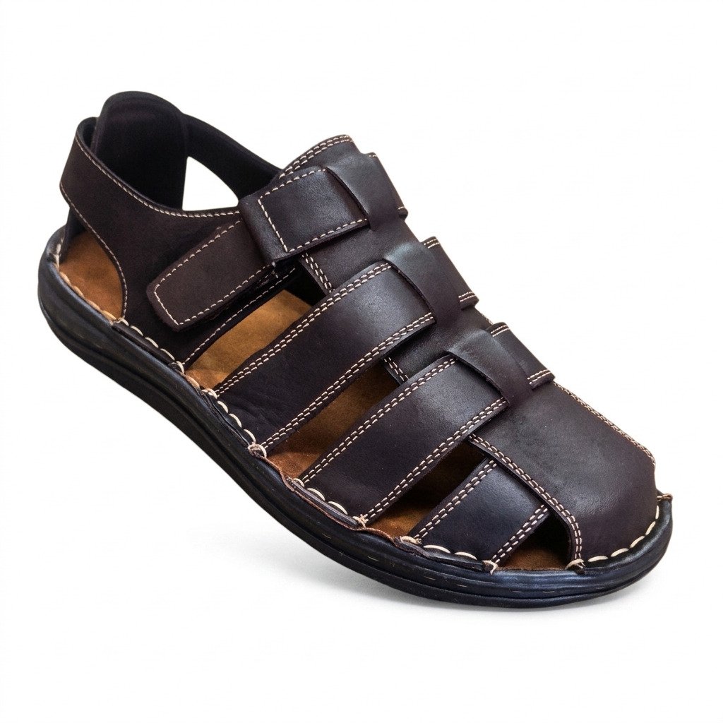 TasosShoes_Aerostep_anatomic_365121_Andrika_dermatina_pedila_kafe-1