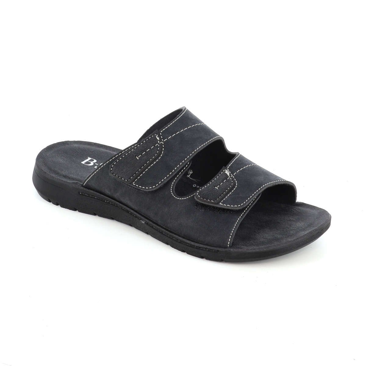 TasosShoes_B-Soft_550027_andrikes_anatomikes_pantofles_mayro