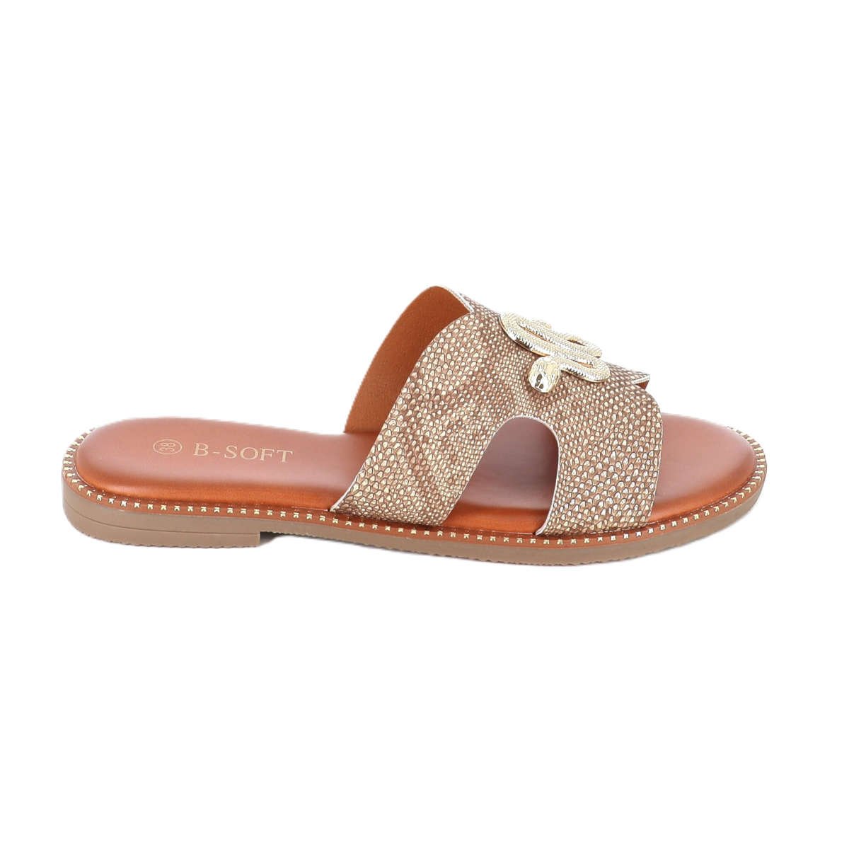 TasosShoes_B-Soft_698-207_gynaikeia_anatomika_sandalia_xrysa-1