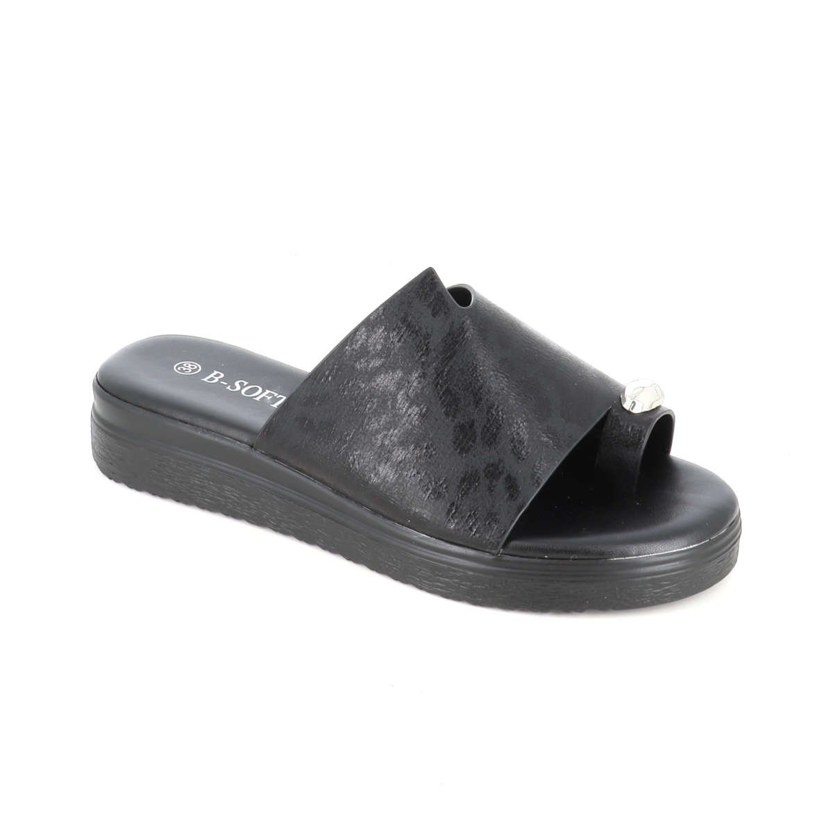 TasosShoes_B-Soft_703-54_gynaikeia_anatomika_platforms_mayro-1