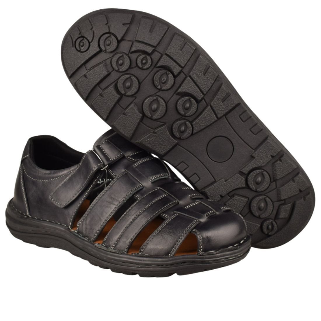 TasosShoes_Aerostep_anatomic_365123_Andrika_dermatina_pedila_mayro-2