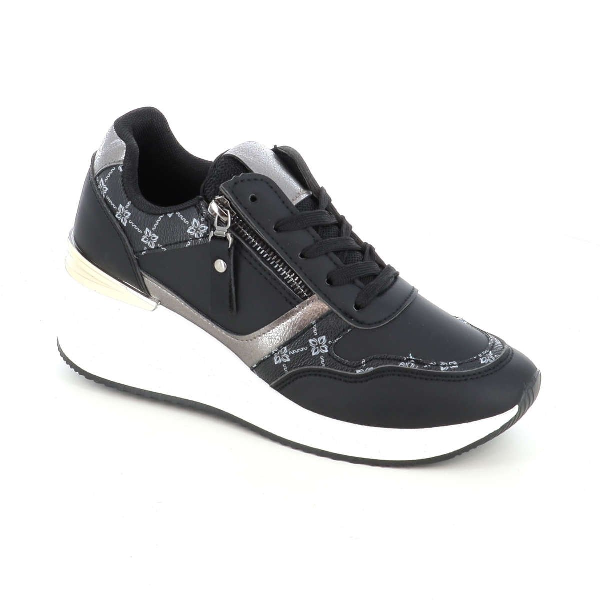 TasosShoes_B-Soft_26287_gynaikeia_anatomika-sneakers_mayro