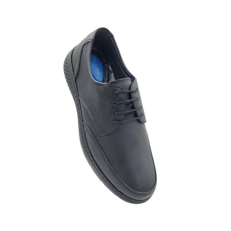 TasosShoes_Gale_365501_Andrika_dermatina_comfort_papoutsia_mayro-2