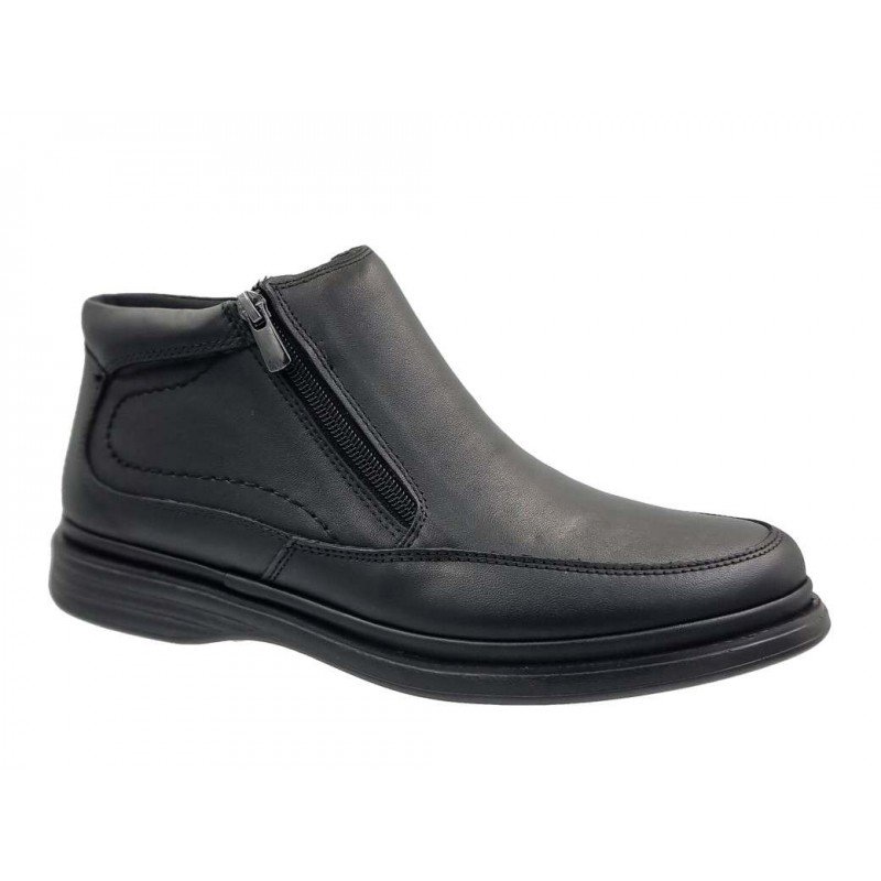 TasosShoes_Aerostep_301635_dermatina_andrika_anatomika_mpotakia_mayro_chroma